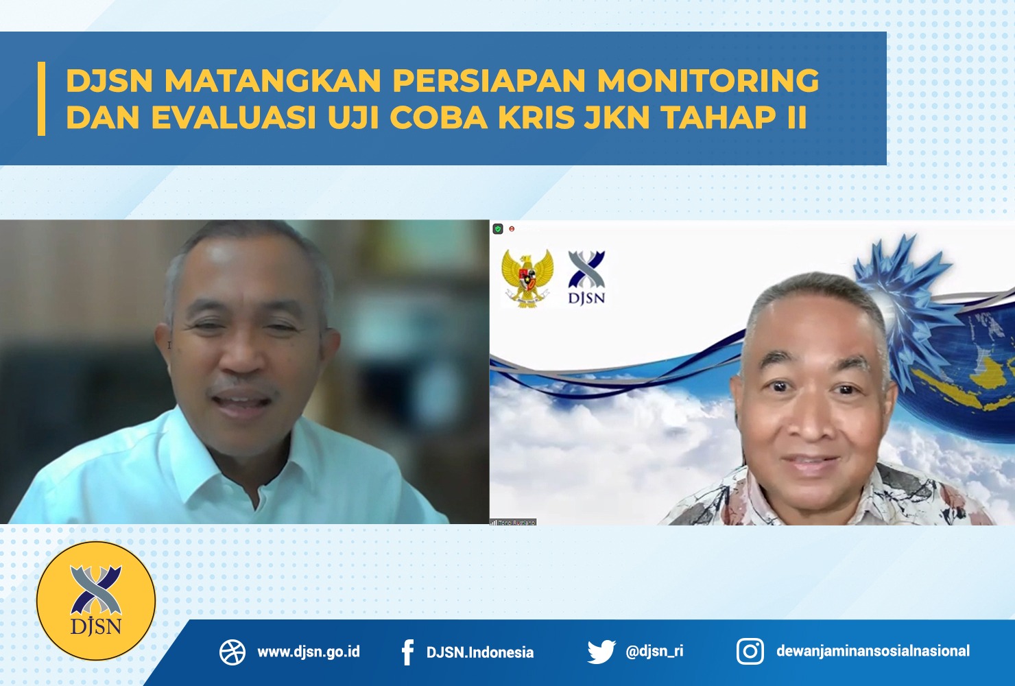 DJSN Matangkan Persiapan Monitoring dan Evaluasi Uji Coba KRIS JKN Tahap II